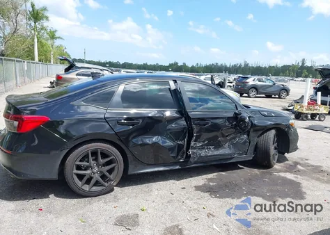 2024 Honda Civic Sport из США, поврежденный, VIN 2HGFE2F52RH592473